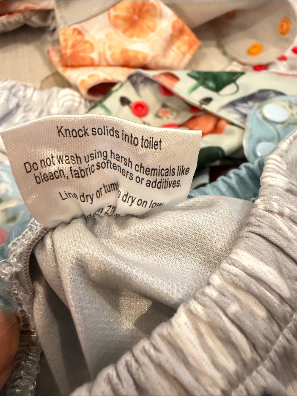 Happy Beehinds Pocket Diapers Lot 7 No Inserts One Size - Picture 8 of 10